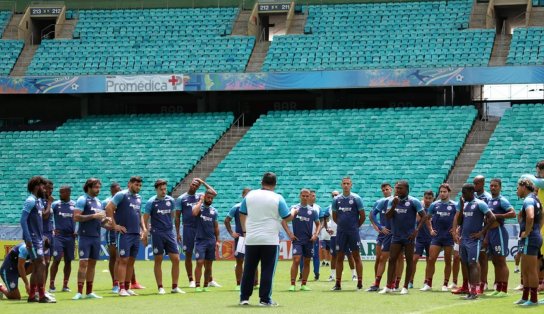 Sobe ou fica: Bahia divulga relacionados para jogo decisivo contra o CRB