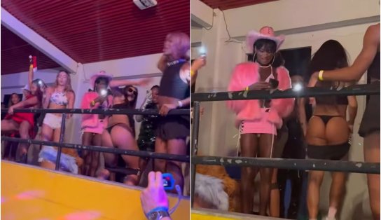 Vídeo: Pabllo Vittar sensualiza e deixa bumbum à mostra em festa de Salvador