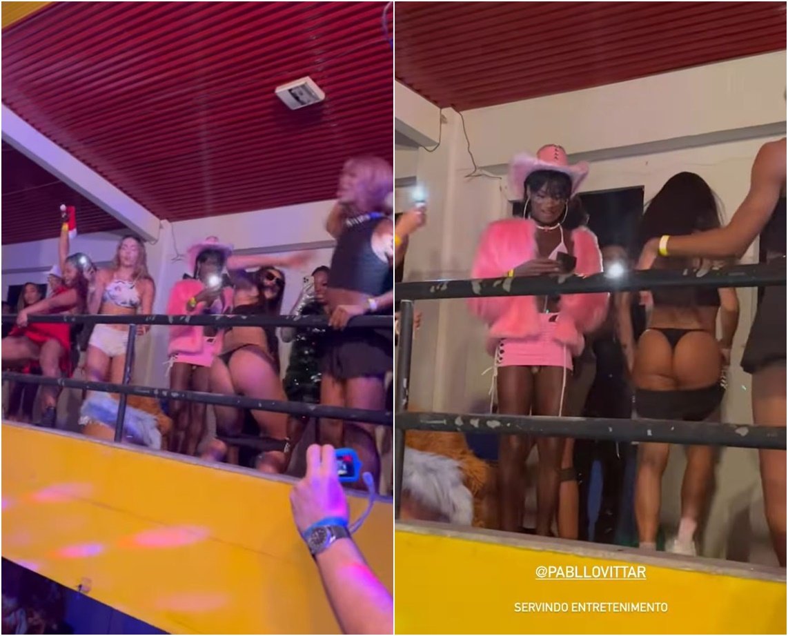 Vídeo: Pabllo Vittar sensualiza e deixa bumbum à mostra em festa de Salvador