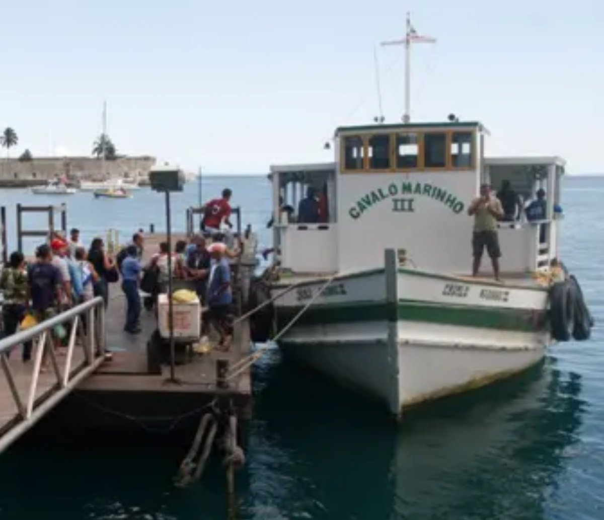 Travessia Salvador - Mar Grande tem embarque tranquilo na manhã deste domingo 