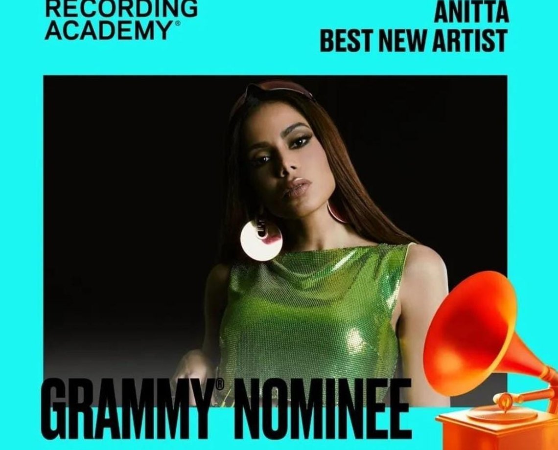 Anitta é indicada como "artista revelação" do Grammy Awards e apresenta Grammy Latino nesta semana