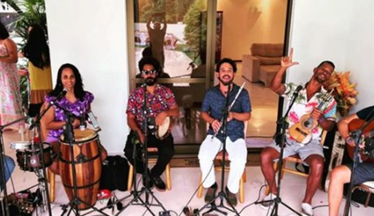 Grupo Botequim volta ao patio do Santo Antônio Além do Carmo com homenagem a mestre Bira Paim