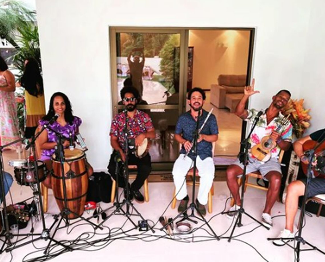 Grupo Botequim volta ao patio do Santo Antônio Além do Carmo com homenagem a mestre Bira Paim