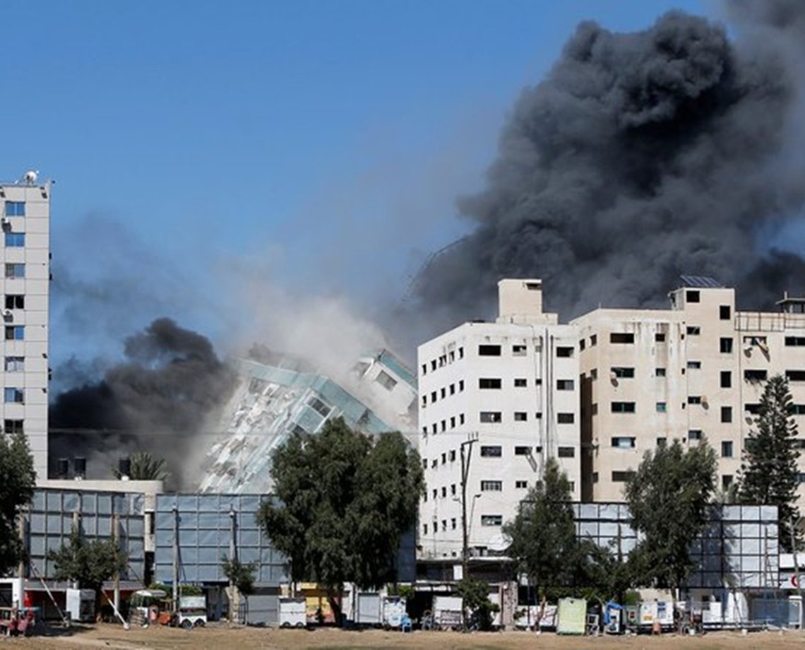 Caminhões com ajuda humanitária para a Faixa de Gaza entrarão pelo Egito