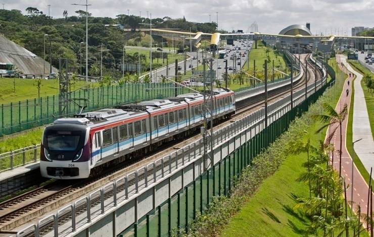 Falha técnica em equipamento causa lentidão na Linha 2 do Metrô de Salvador