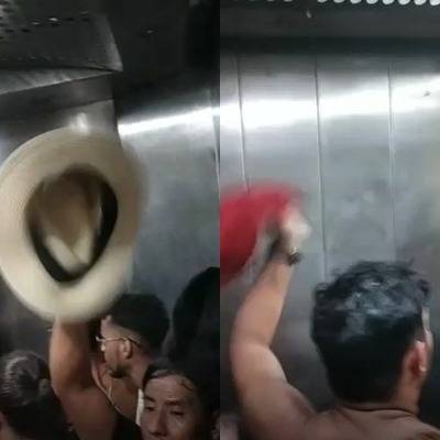 Pesadelo do turista: passageiros ficam presos dentro do Elevador Lacerda