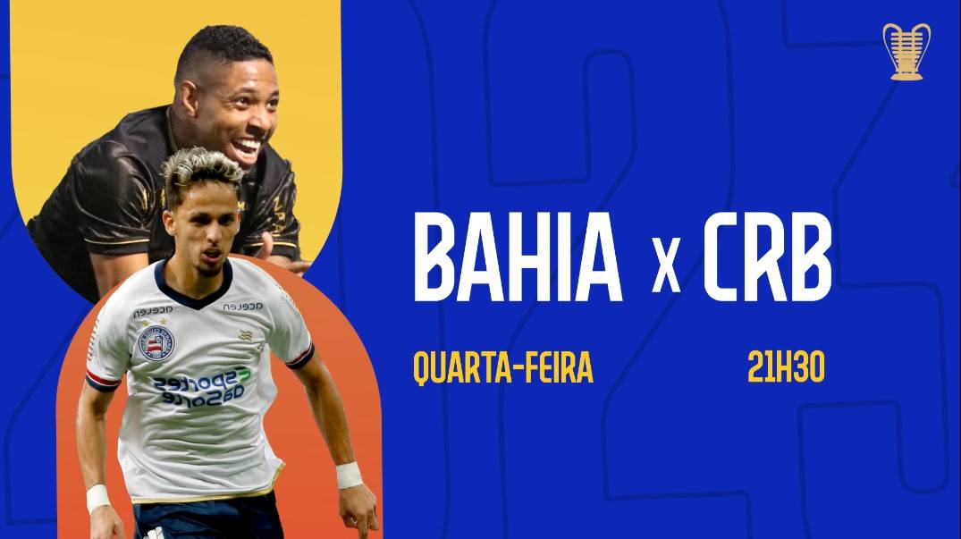 TV Aratu transmite ao vivo Bahia e CRB pela Copa do Nordeste