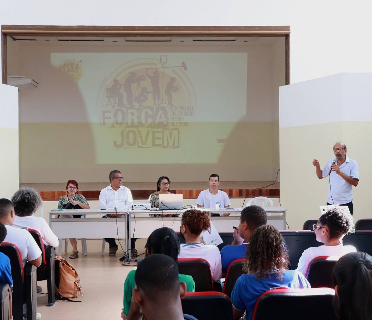 Formação em Audiovisual está com inscrições abertas através do projeto Força Jovem