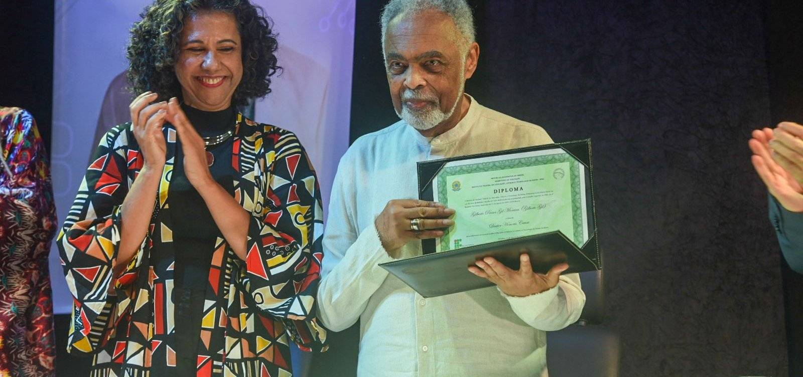 Gilberto Gil é primeiro homenageado com título Doutor Honoris Causa do IFBA