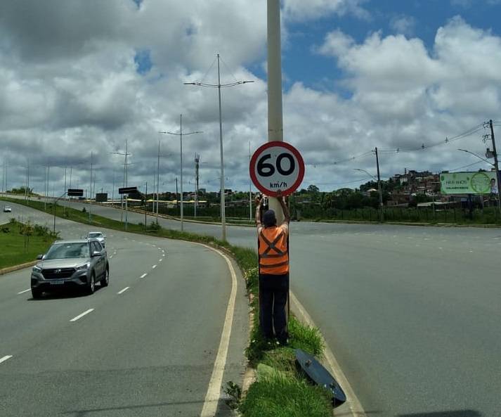 Prefeitura de Salvador altera velocidade máxima na Pinto de Aguiar e na Orlando Gomes