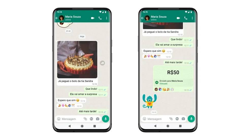 Agora você pode "passar o cartão" e comprar pelo Whatsapp; entenda