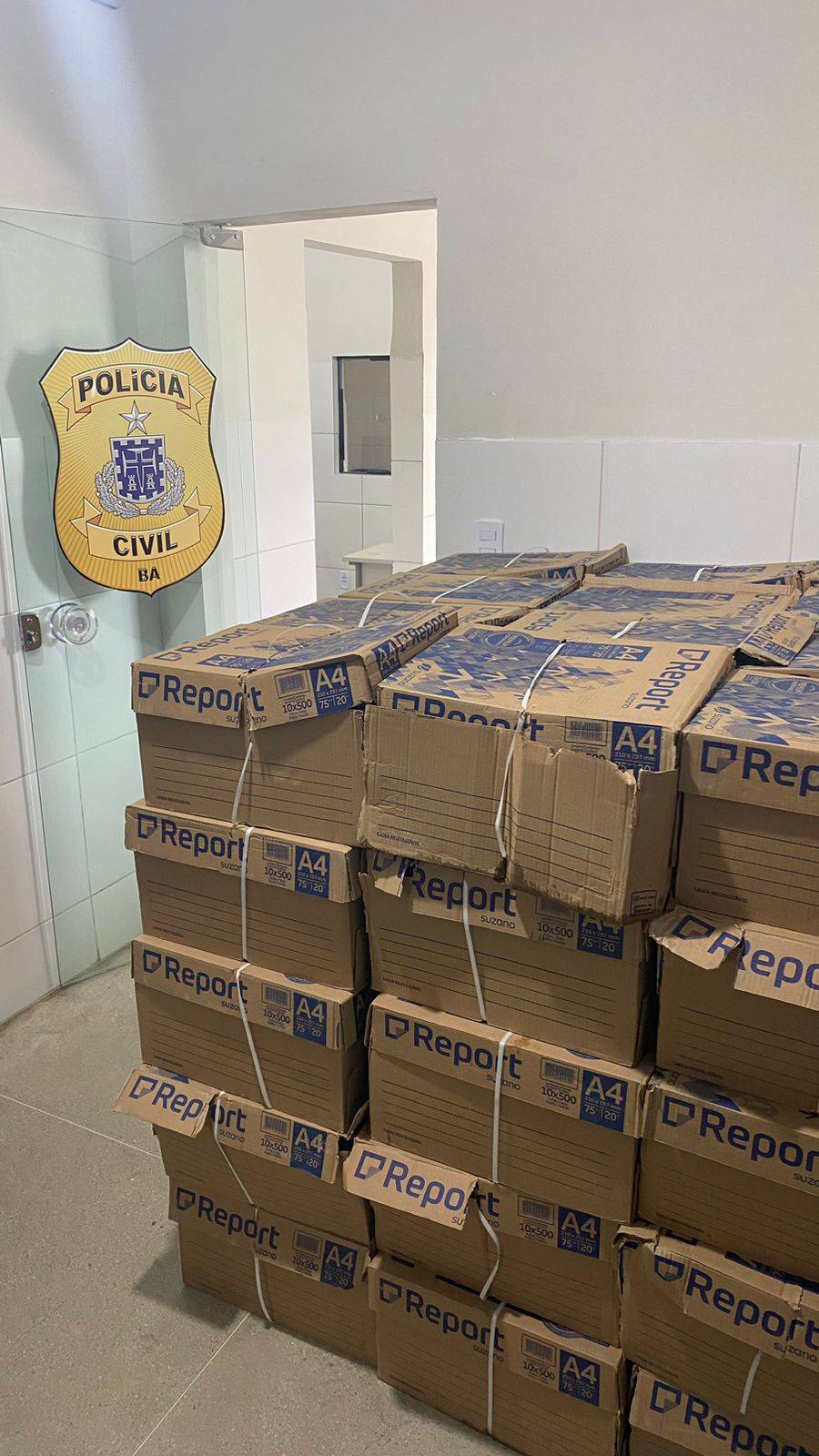 Funcionário desvia cerca de R$ 15 mil em papel de empresa e é descoberto pela polícia