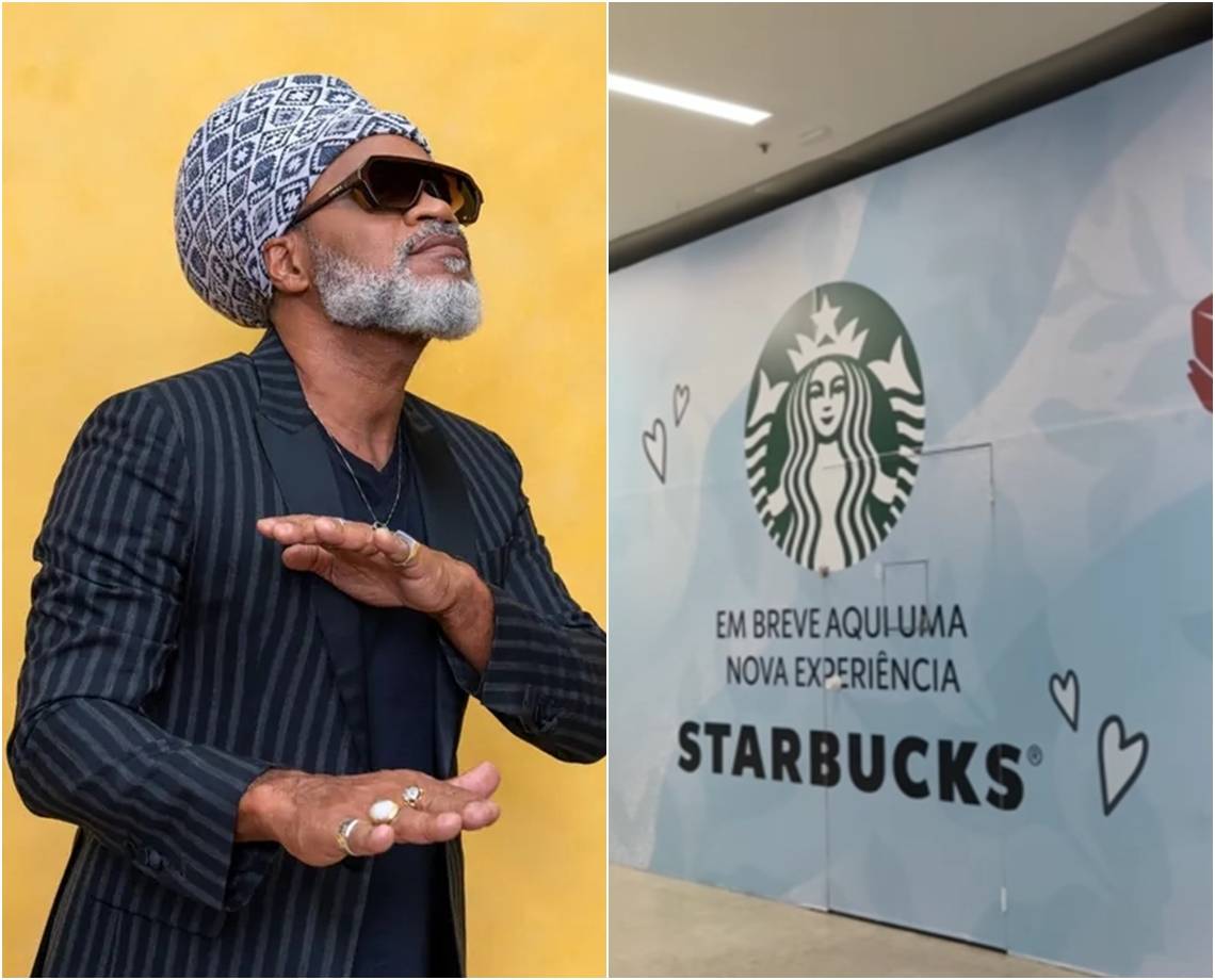 Show de Carlinhos Brown e inauguração de nova loja da Starbucks marcam evento em shopping de Salvador