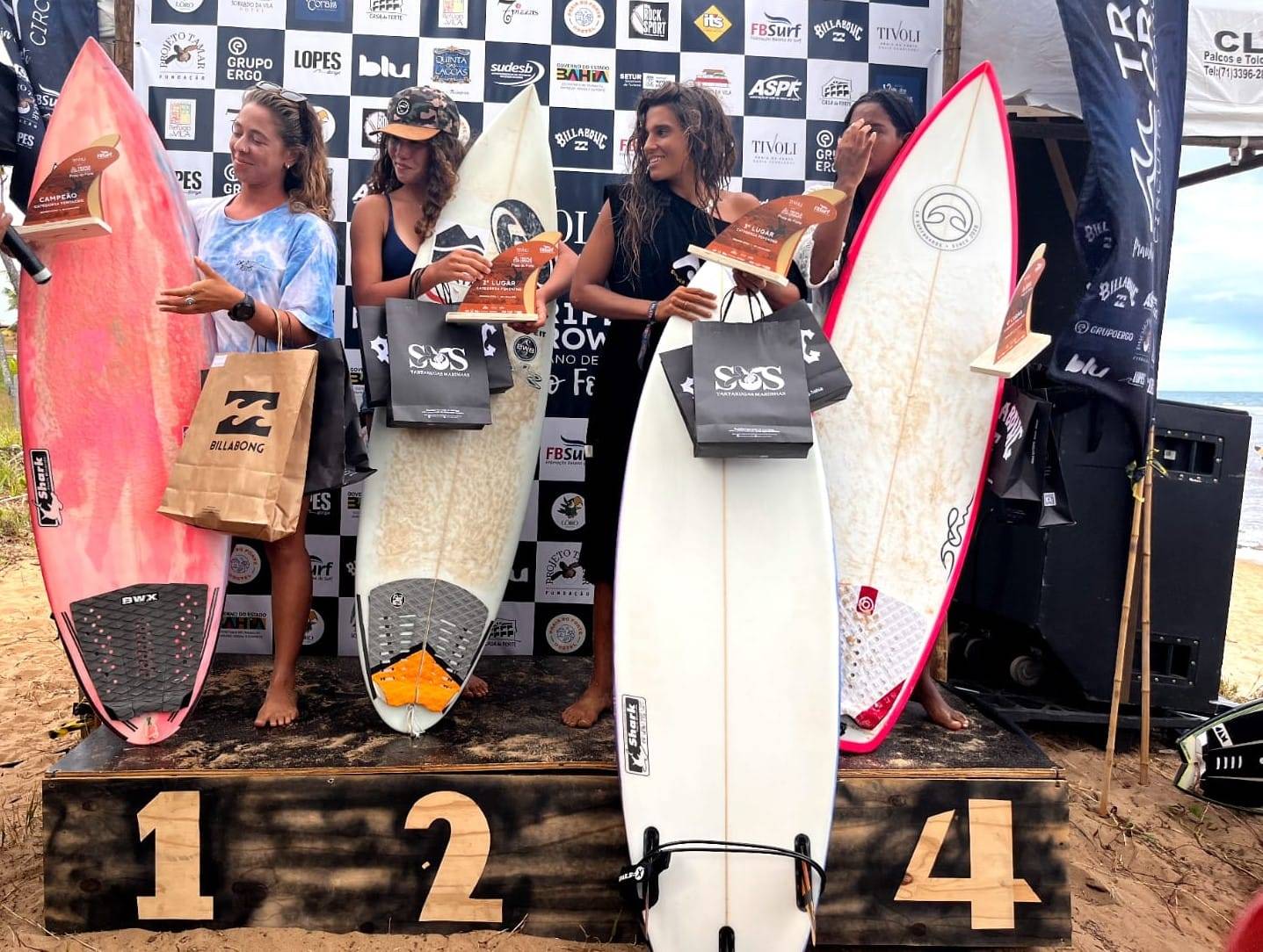 Surfistas baianos participarão da final do circuito Tivoli Triple Crown