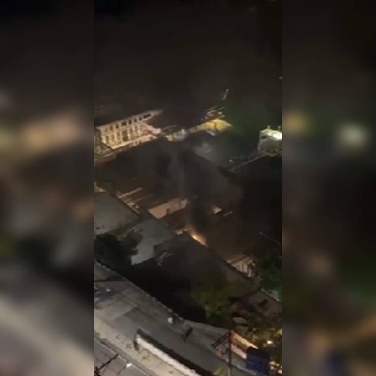 Incêndio atinge sauna de clube de luxo na Barra; vídeo