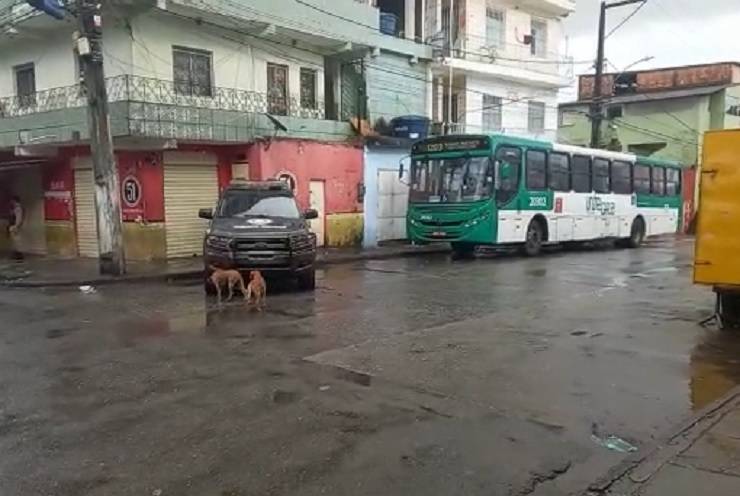 Com policiamento intensificado, ônibus voltam a circular em Tancredo Neves