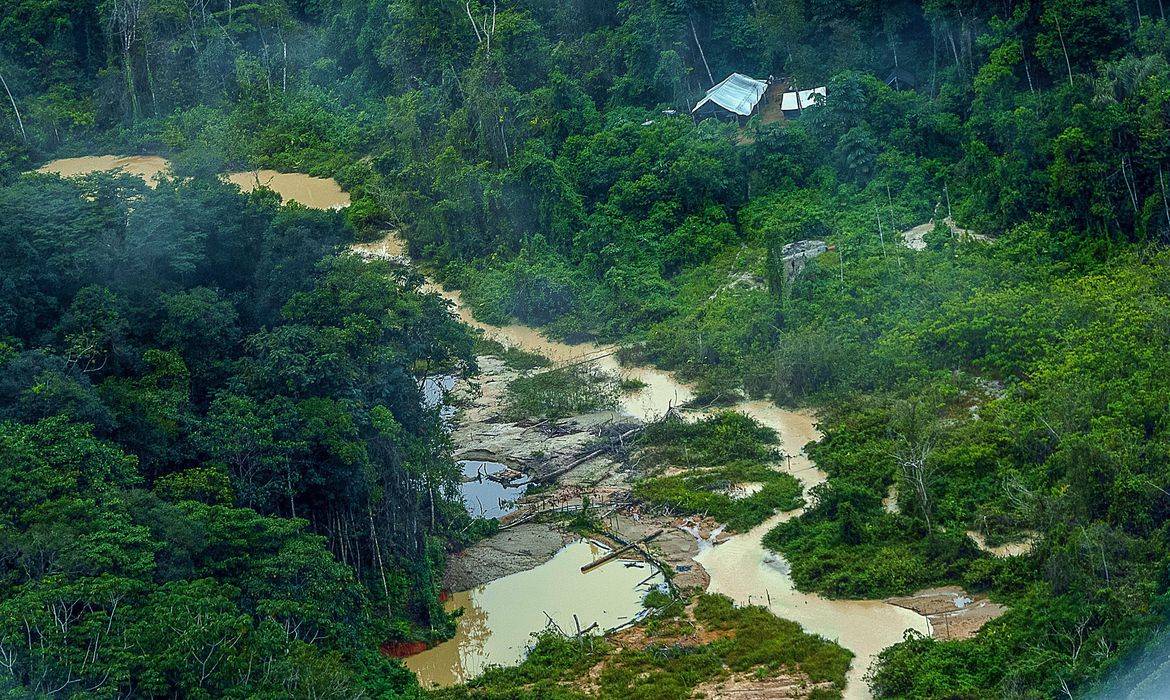 Agentes da PRF e do Ibama são recebidos a tiros em garimpo ilegal na Terra Indígena Yanomami