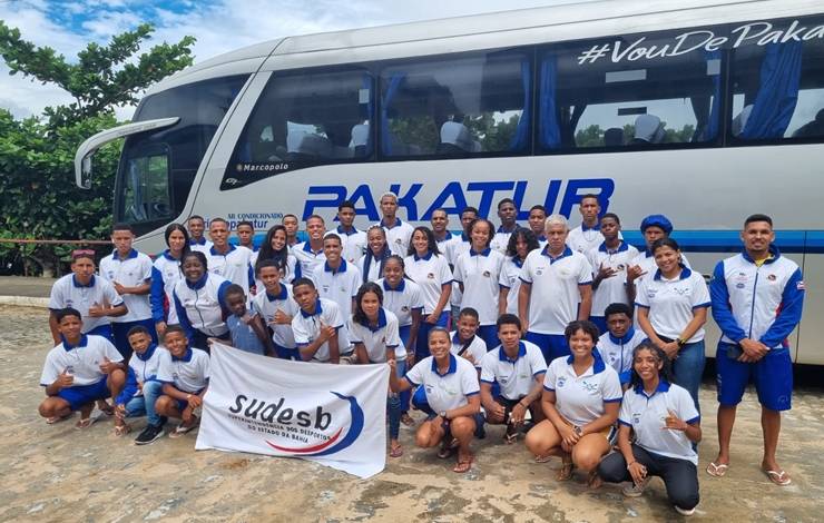 Delegação baiana com 50 atletas viaja para torneio nacional de canoagem em Minas Gerais