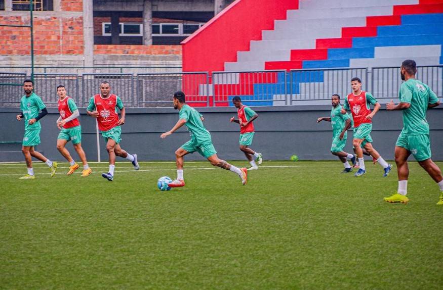 Bahia de Feira faz última preparação para enfrentar o Sergipe na Série D