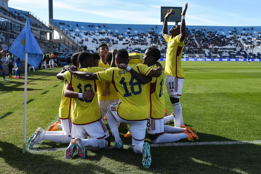 Colômbia goleia Eslováquia e avança no Mundial Sub-20