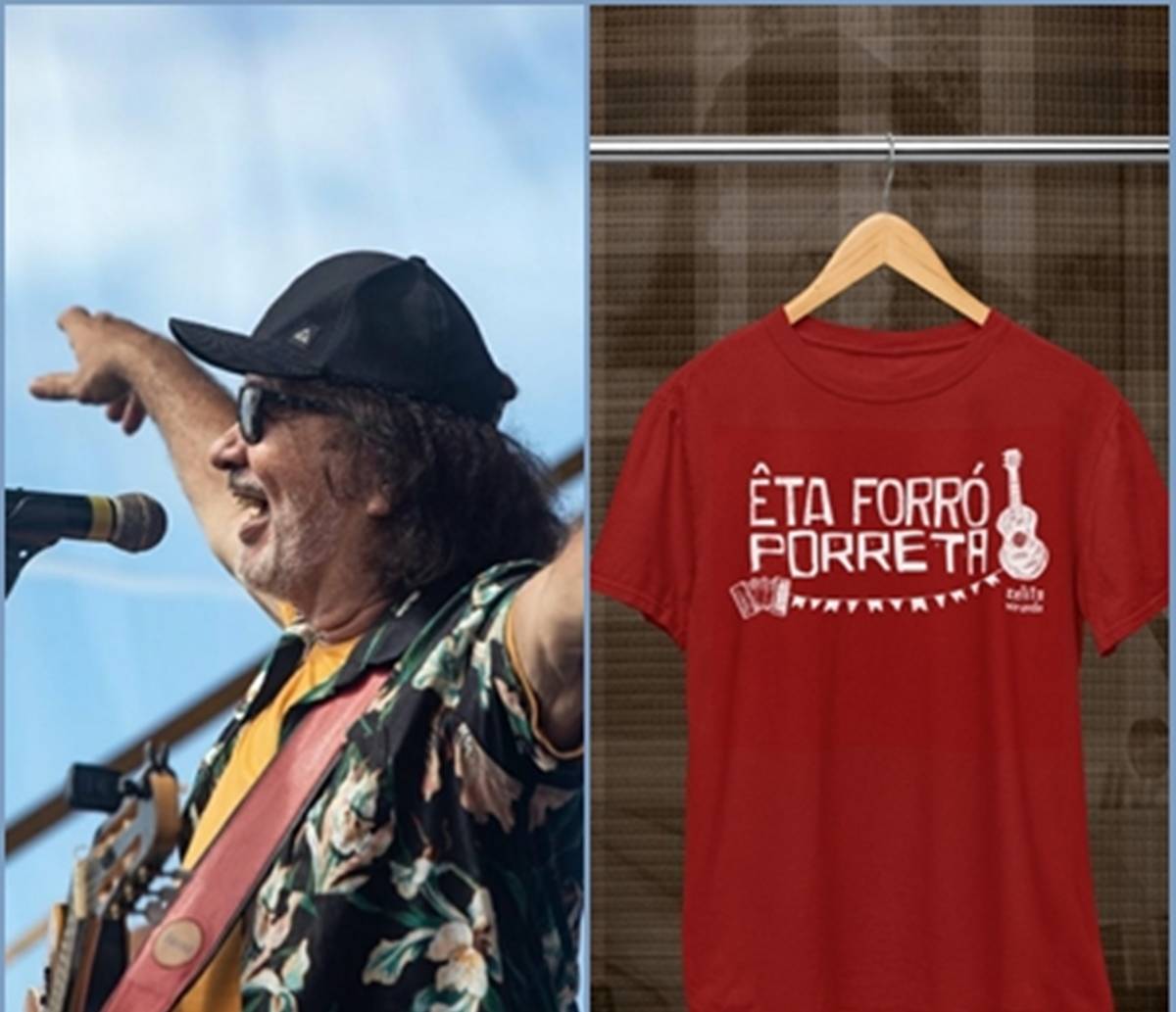 Zelito Miranda é o homenageado do São João da Bahia e ganha camisetas temáticas