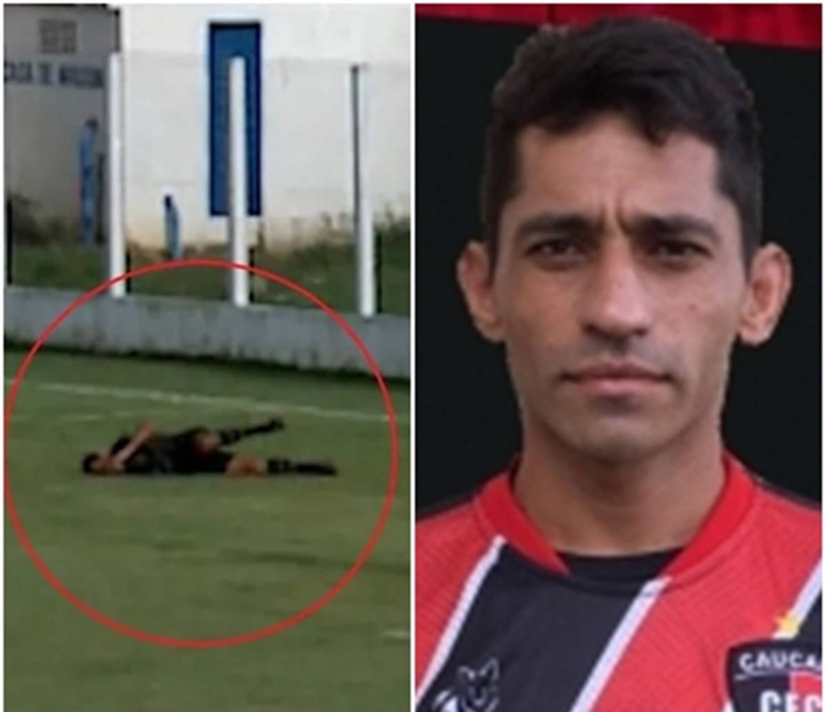 Jogador sente dores no peito e desmaia em campo durante partida