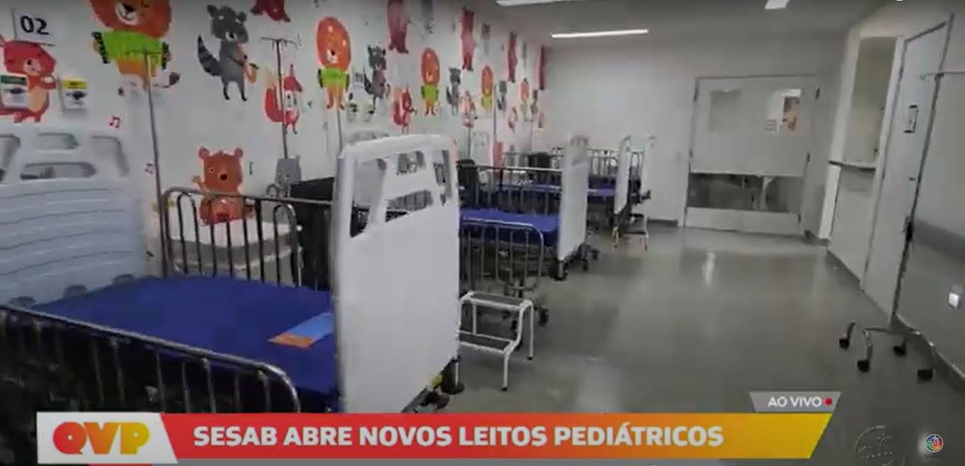 Com aumento no número de casos de doenças respiratórias na Bahia, estado ganha novos leitos pediátricos