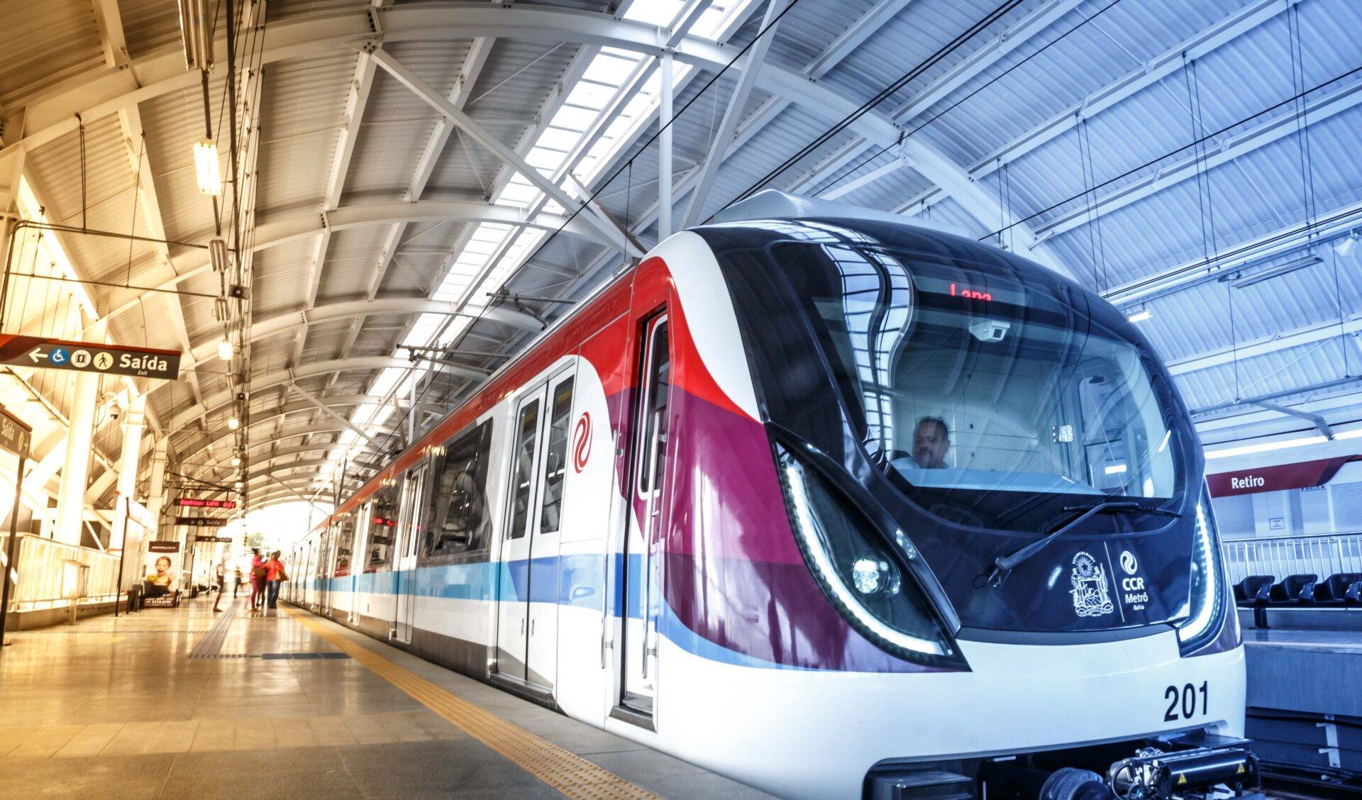 metro salvador. Foto: CCR Metrô Bahia