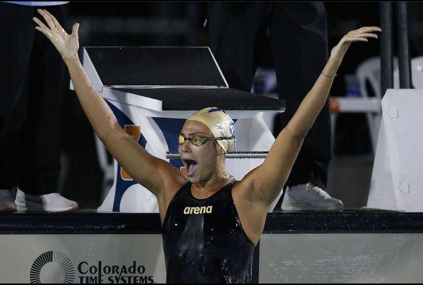 Nadadora baiana é campeã brasileira dos 50m nado borboleta