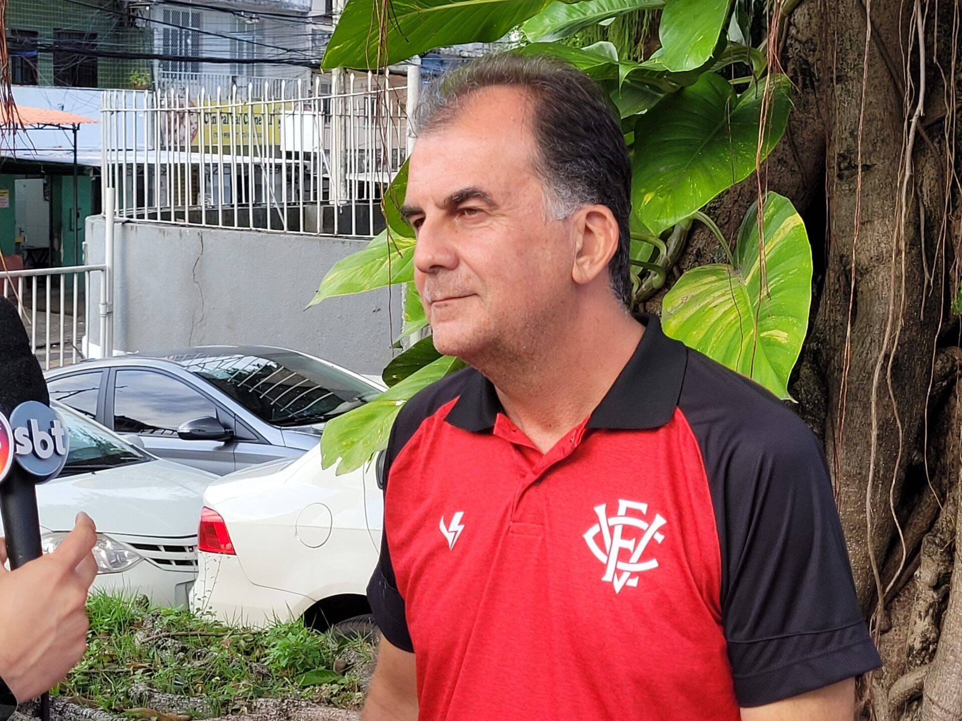 Fábio Mota define o modelo ideal de SAF para o futuro do Vitória: "Vender 100% sou contra"