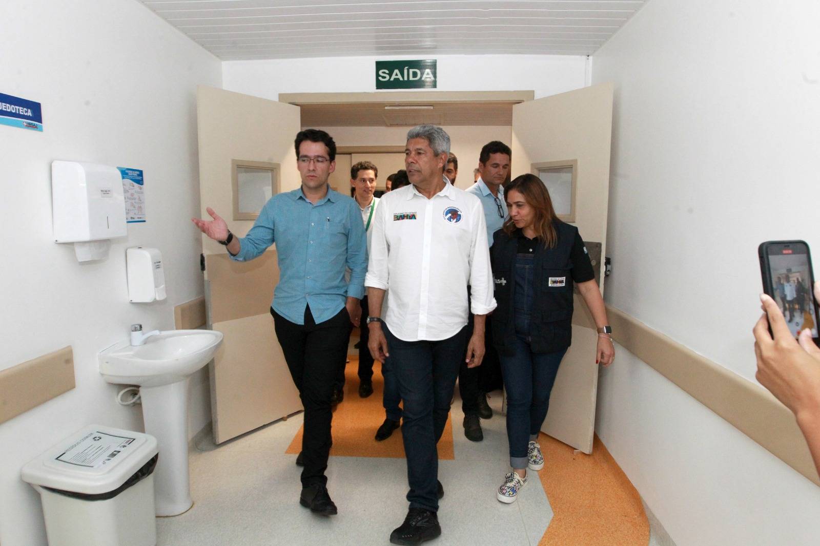 Governador visita Hospital Geral de Santo Antônio de Jesus nesta sexta