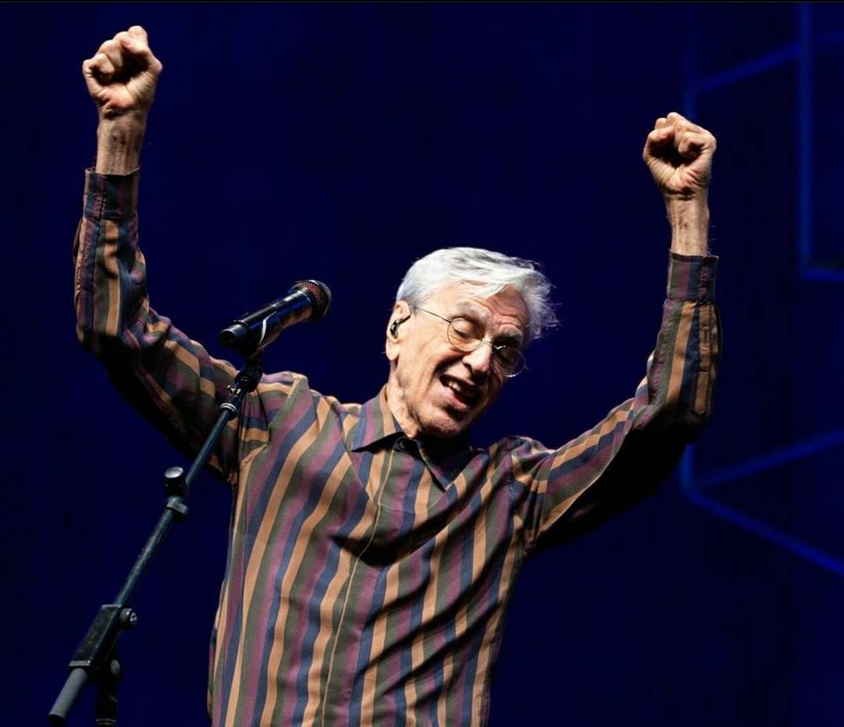 Ingressos para show de Caetano Veloso em Salvador já estão à venda