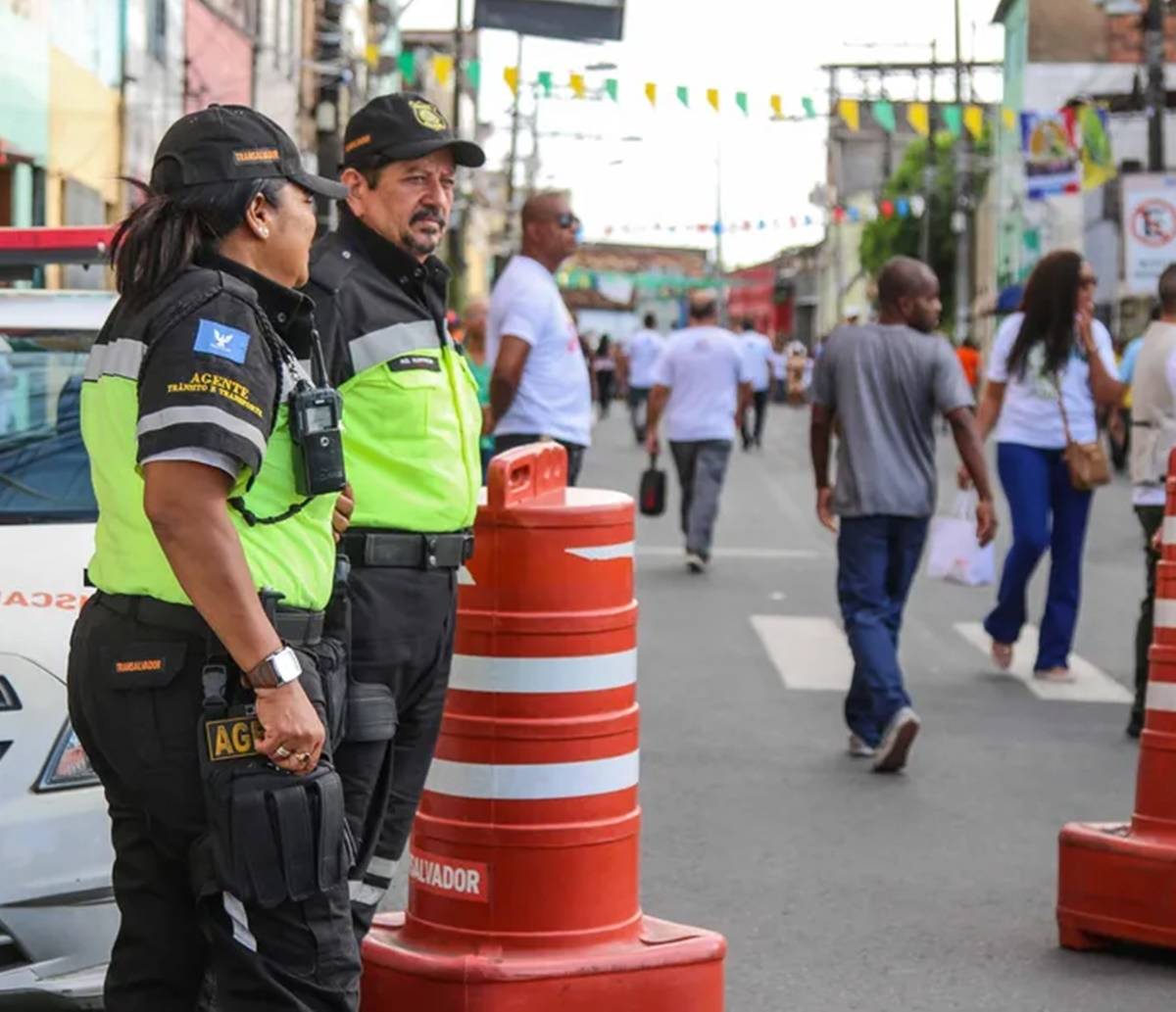 Salvador começa a ser decorada para a celebração do bicentenário da Independência