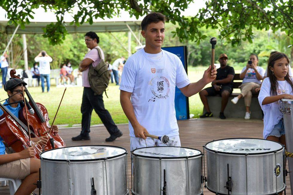 Marcelo Cady Sangalo se apresenta em evento em homenagem ao meio ambiente; veja o vídeo