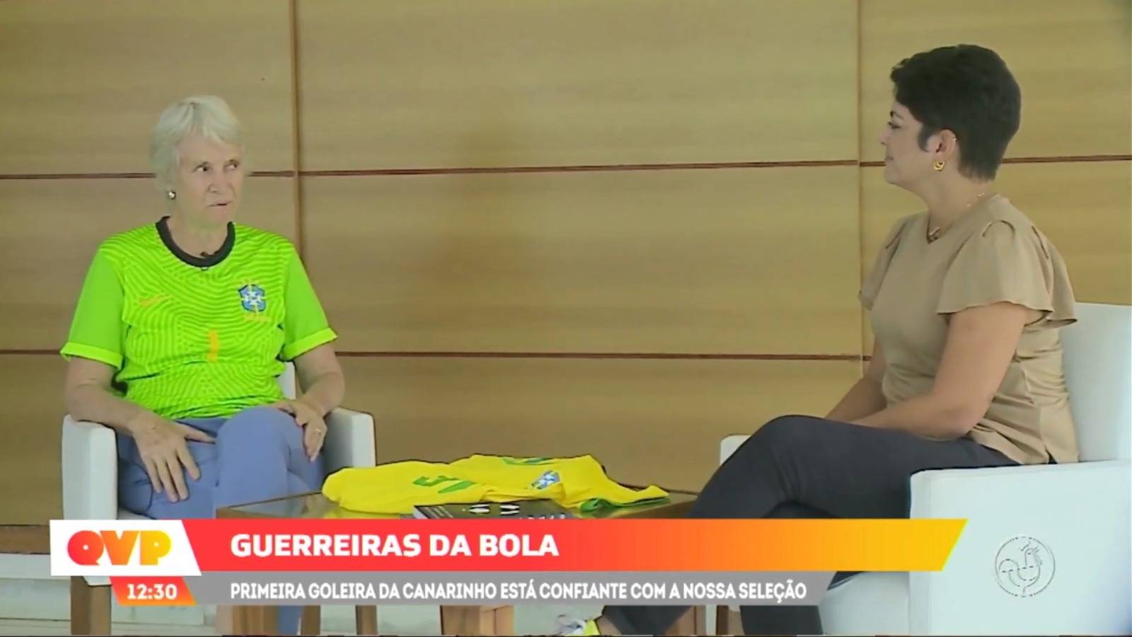 Guerreiras da Bola: Primeira goleira da canarinho está confiante com nossa Seleção