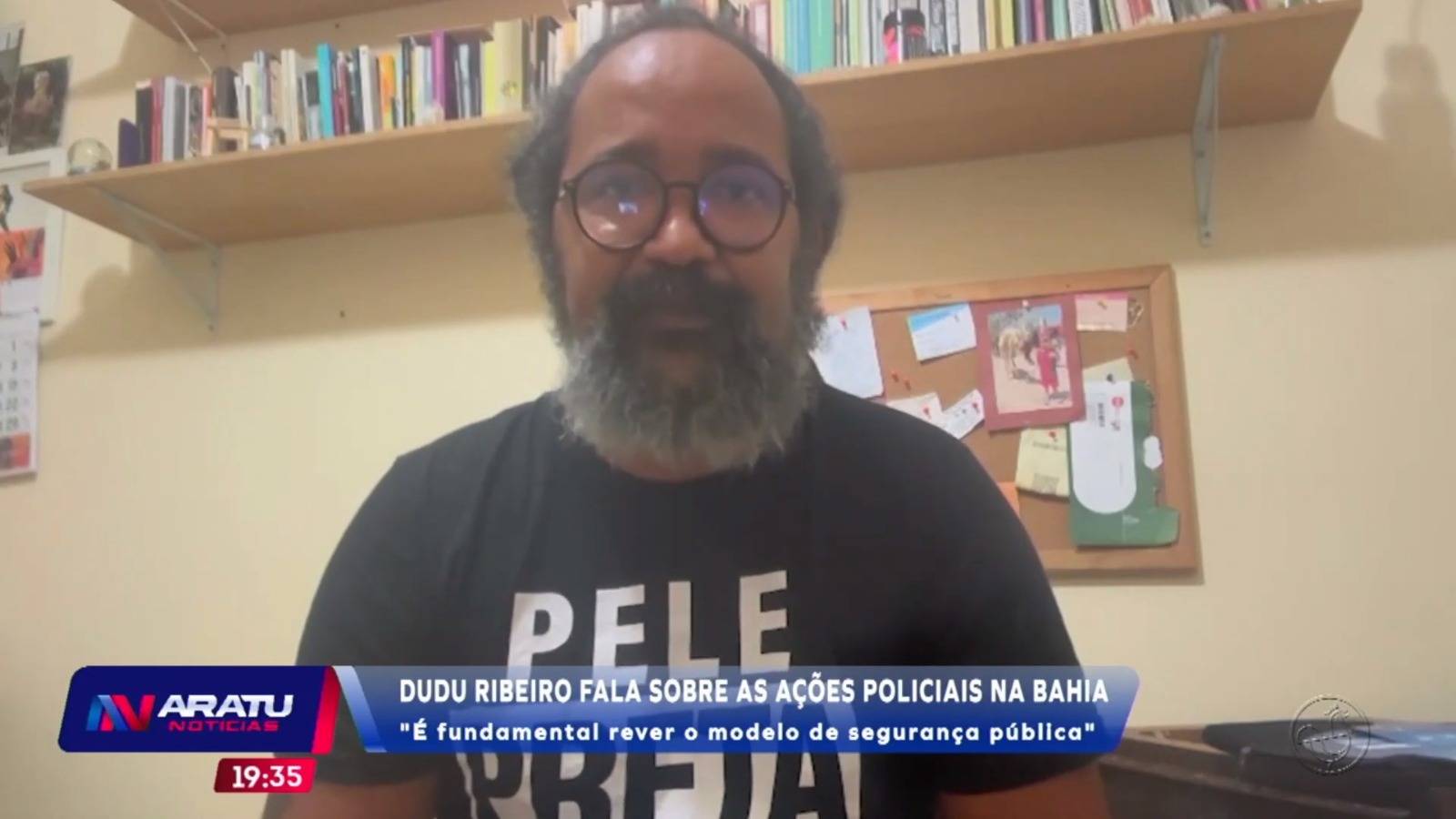 Dudu Ribeiro fala sobre ações policiais: "É fundamental rever o modelo de segurança pública"