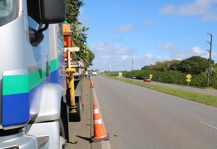 Se ligue! Trechos da BA-099 passam por serviços de manutenção até a próxima sexta-feira