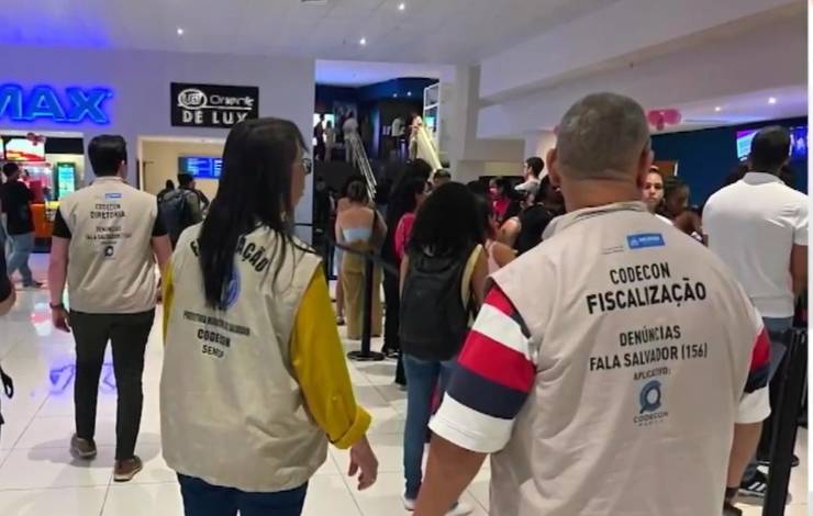 Codecon inicia "Operação em Cena" nos cinemas de shoppings em Salvador