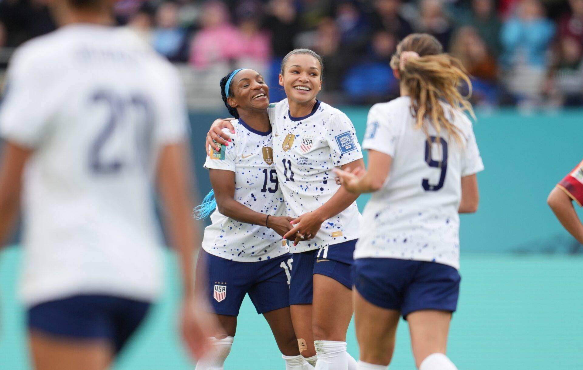 Favoritos, Estados Unidos, Japão e Inglaterra estreiam com vitória na Copa feminina