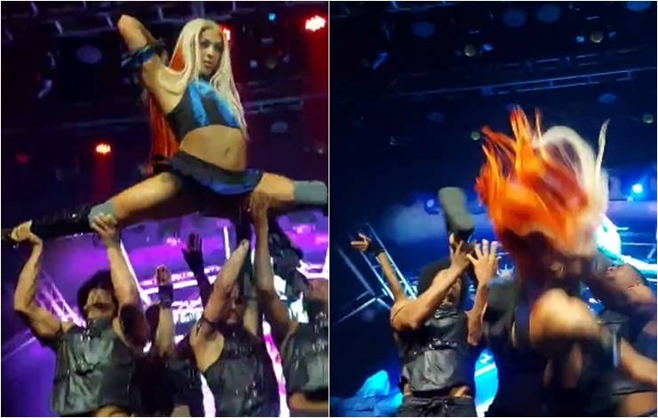 Pabllo Vittar cai durante apresentação no Espírito Santo; veja vídeo