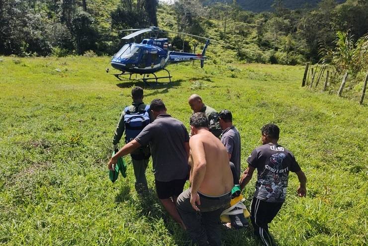 Graer resgata turista acidentado em trilha na Chapada Diamantina