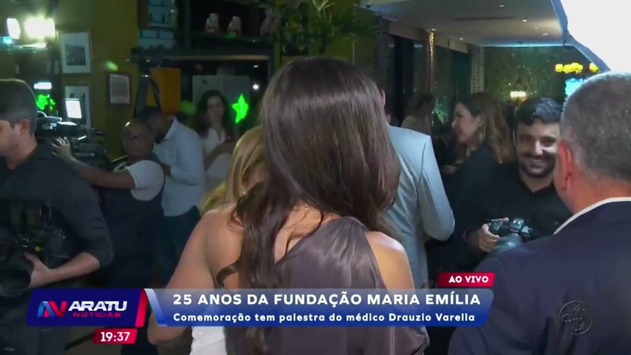 25 anos da Fundação Maria Emília: Comemoração tem palestra do médico Drauzio Varella