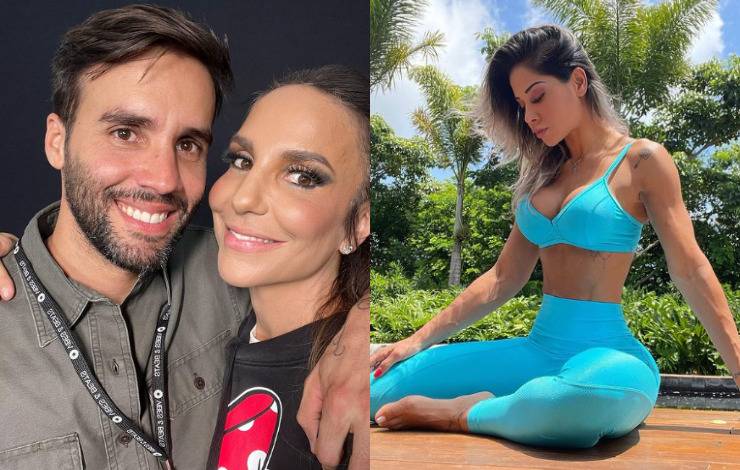 Maíra Cardi atribui fama de Daniel Cady ao casamento com Ivete Sangalo e ele reage: 'Melhor do que outras coisas'