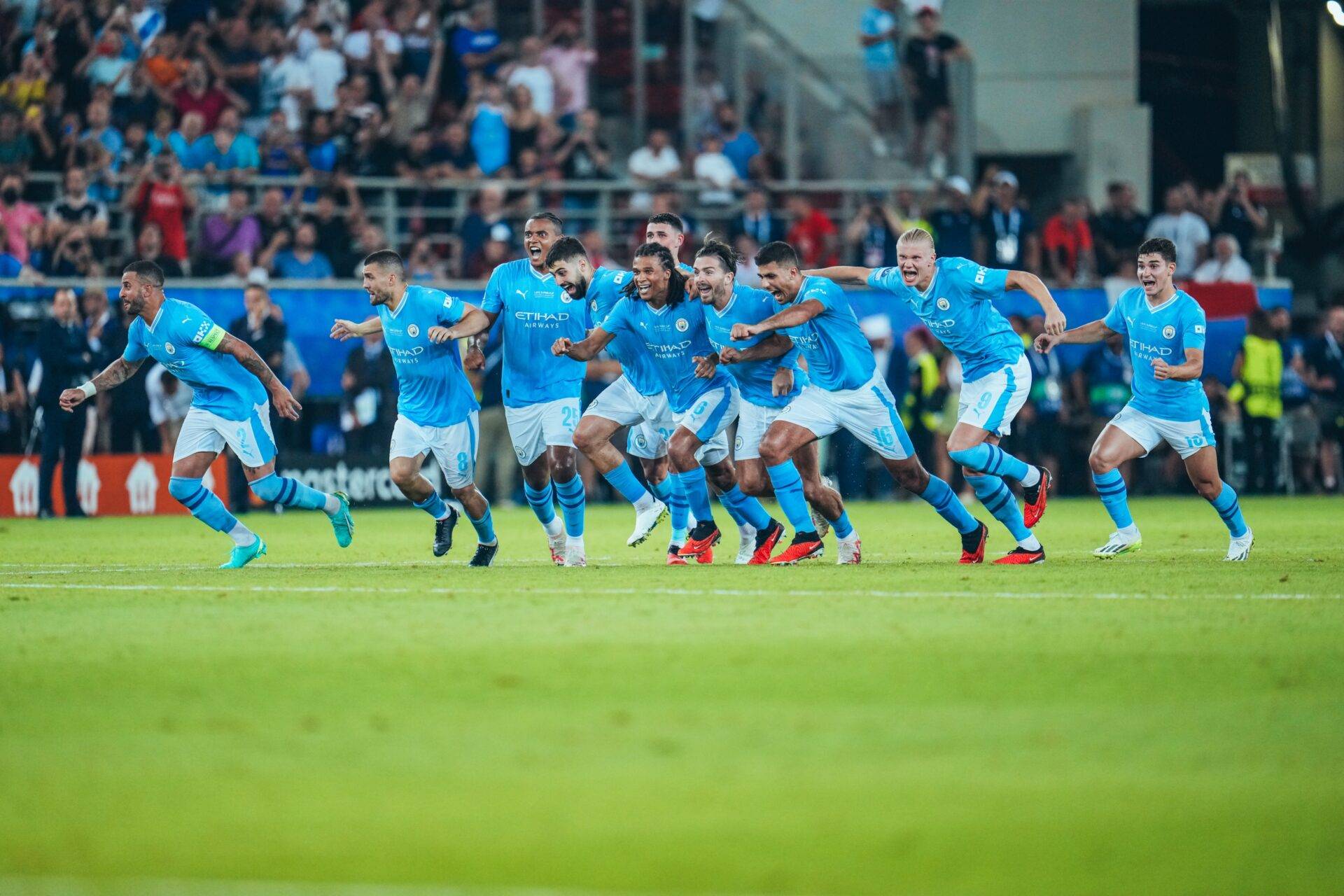 Man City derrota Sevilla nos pênaltis e conquista a Supercopa da UEFA