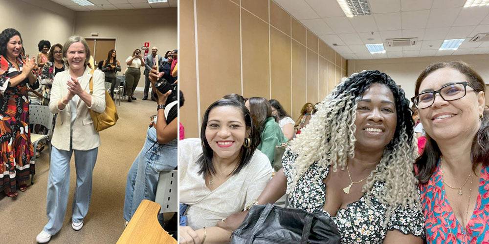 'Torcíamos para uma candidatura do PT de uma mulher negra', afirma sindicalista baiana após reunião com Gleisi Hoffman