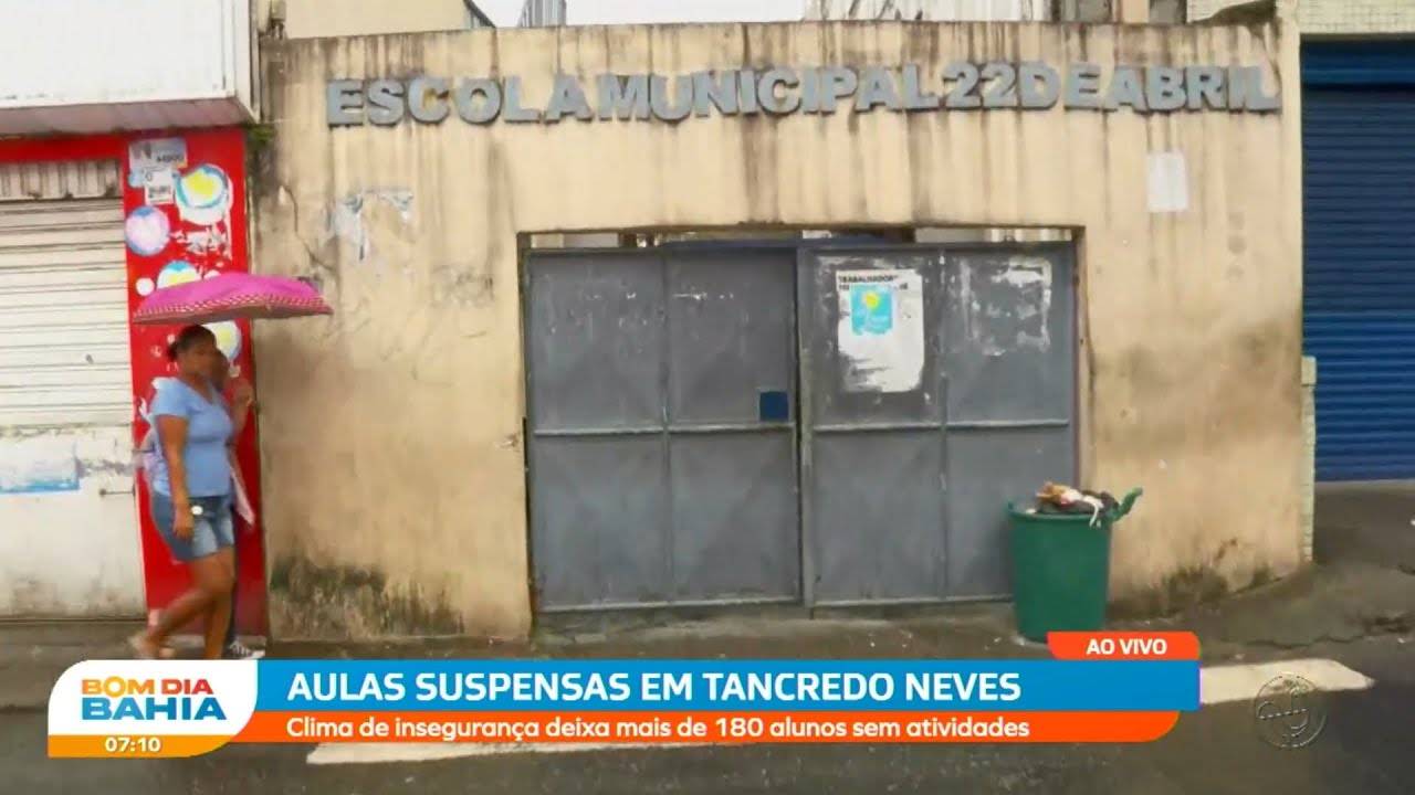 Clima de insegurança deixa mais de 180 alunos sem aulas no bairro de Tancredo Neves