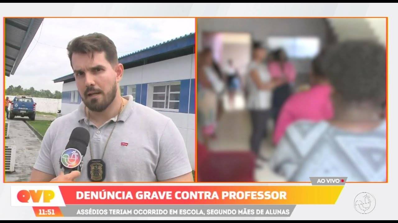 Professor é afastado após crianças denunciarem assédio sexual em Vera Cruz