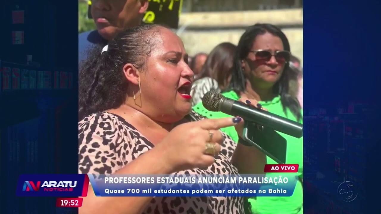 Professores estaduais anunciam paralisação: Quase 700 mil estudantes podem ser afetados na Bahia