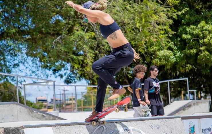 Feira de Santana recebe 1ª Etapa do Circuito Baiano de Skate Street