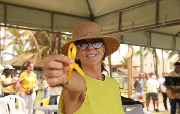 Setembro Amarelo: Caminhada movimenta Praia de Vilas do Atlântico